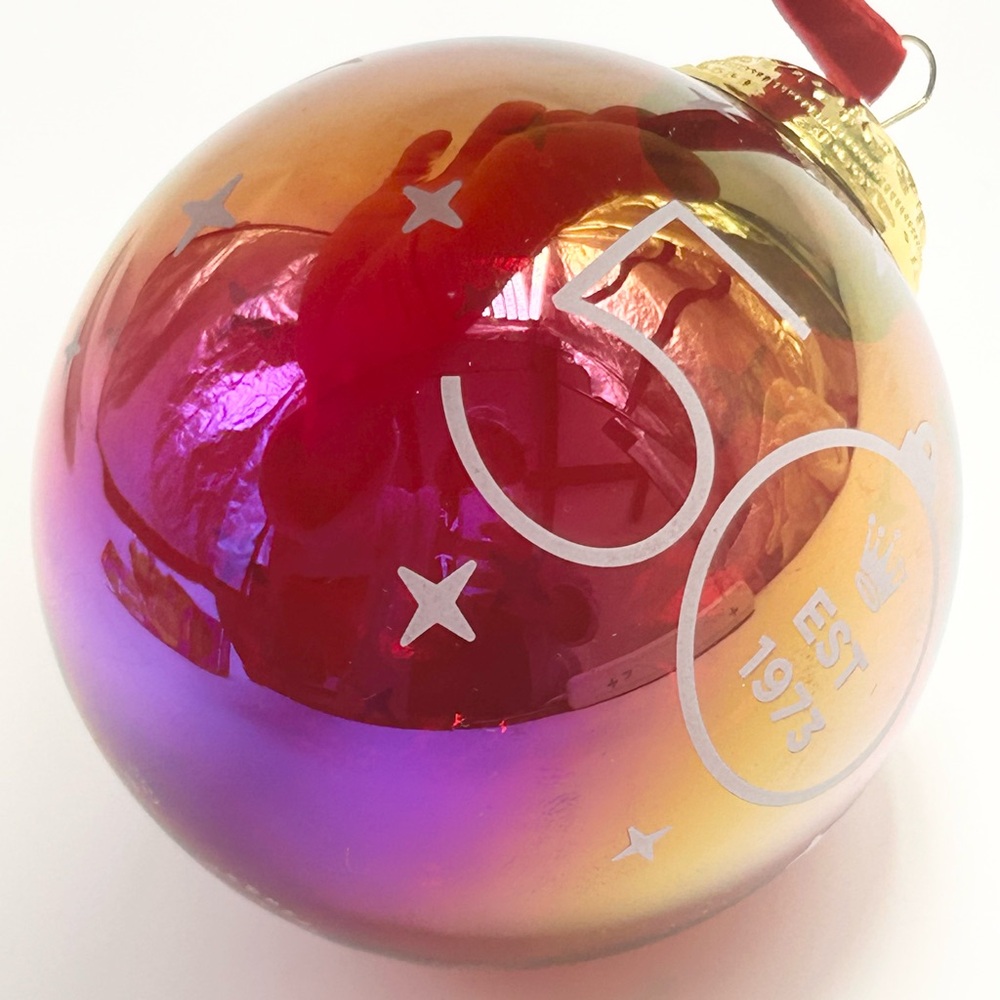 Hallmark Keepsake Christmas Ornament 50TH Anniversary.